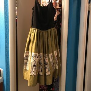 Pinup Girl Mary Blair Commuter Dress 2XL